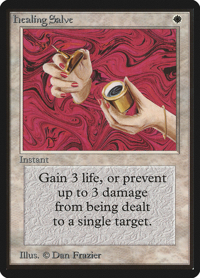 Healing Salve [Beta Edition] | Card Merchant Takapuna