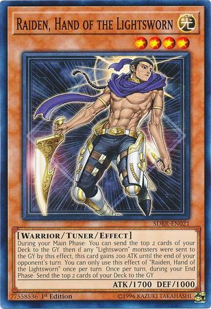 Raiden, Hand of the Lightsworn [SDRR-EN021] Common | Card Merchant Takapuna