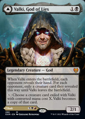 Valki, God of Lies // Tibalt, Cosmic Impostor (Borderless) [Kaldheim] | Card Merchant Takapuna