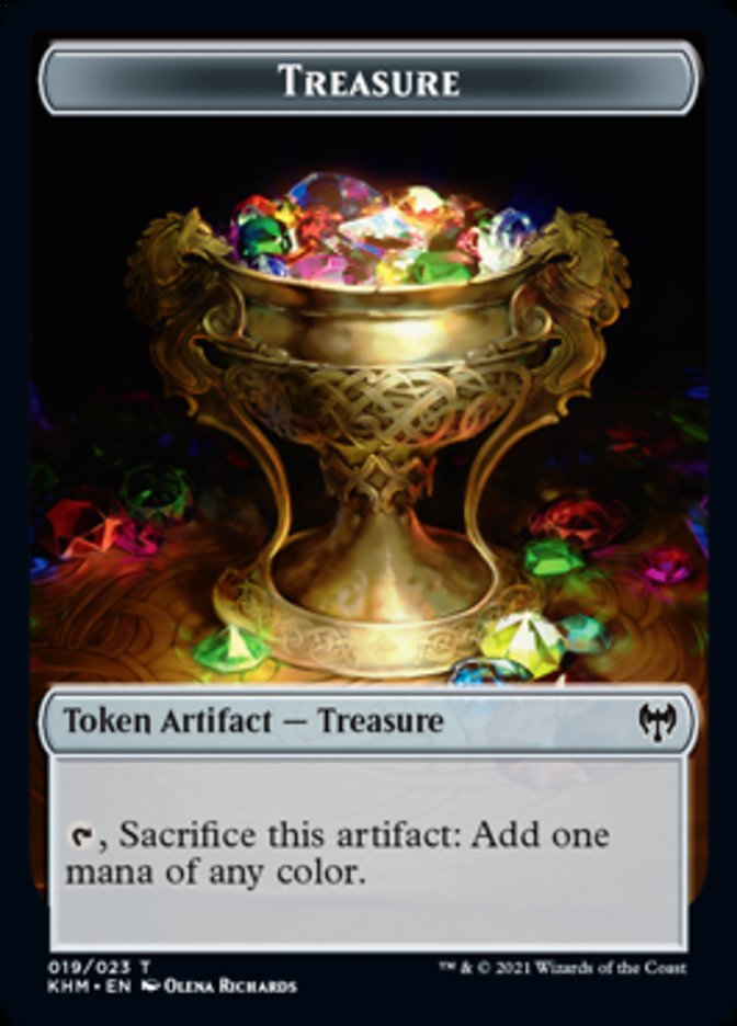 Treasure Token [Kaldheim Tokens] | Card Merchant Takapuna