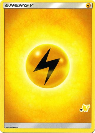 Lightning Energy (Pikachu Stamp #17) [Battle Academy 2020] | Card Merchant Takapuna