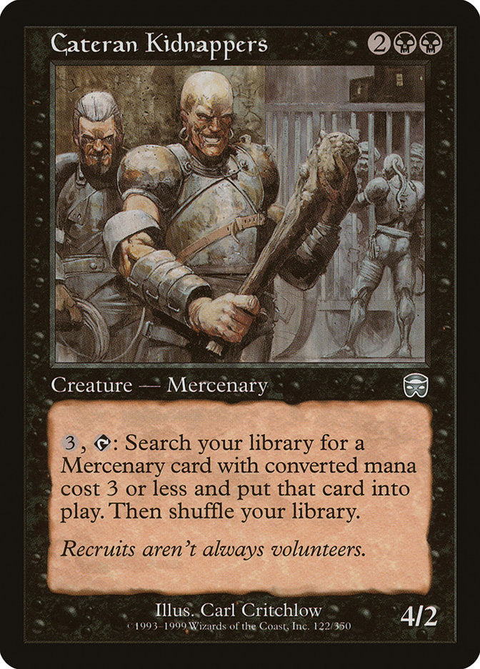 Cateran Kidnappers [Mercadian Masques] | Card Merchant Takapuna