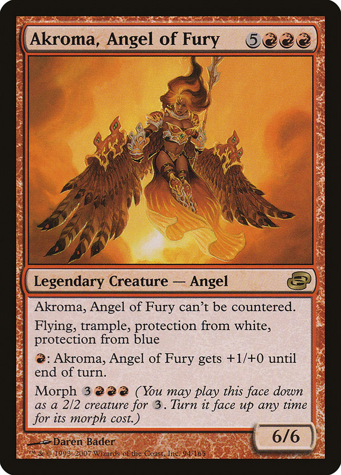 Akroma, Angel of Fury [Planar Chaos] | Card Merchant Takapuna