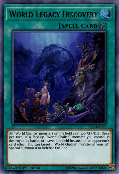 World Legacy Discovery [BLRR-EN098] Ultra Rare | Card Merchant Takapuna