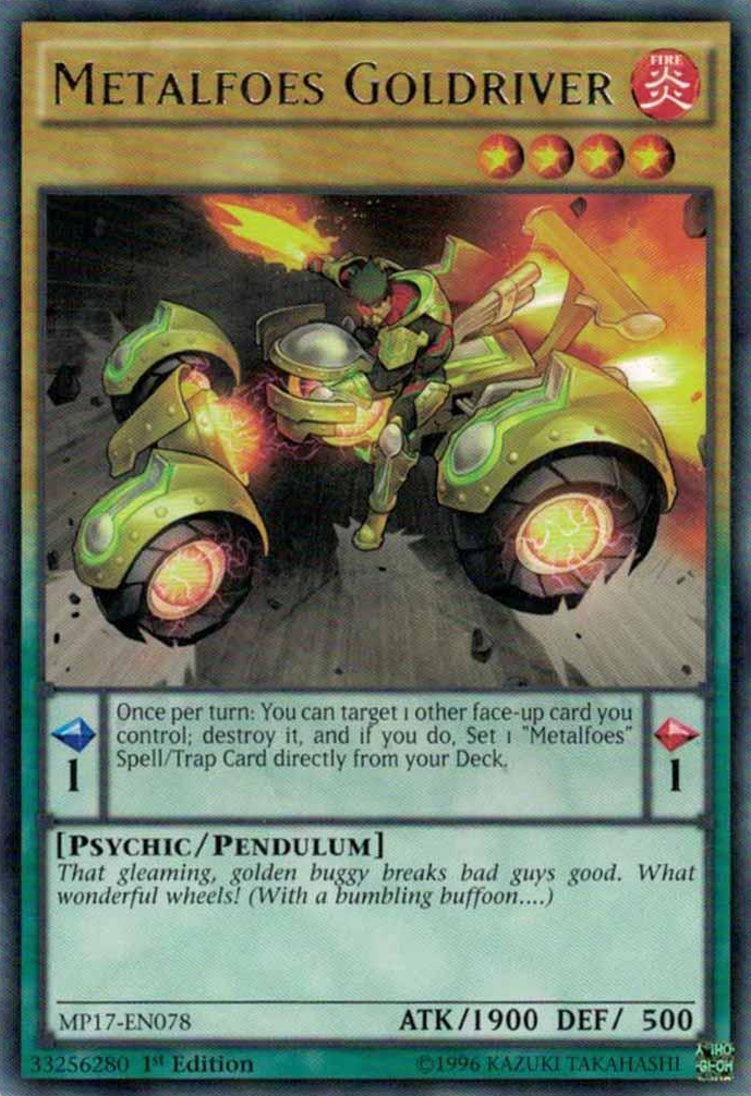 Metalfoes Goldriver [MP17-EN078] Rare | Card Merchant Takapuna