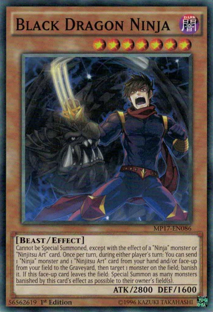 Black Dragon Ninja [MP17-EN086] Common | Card Merchant Takapuna