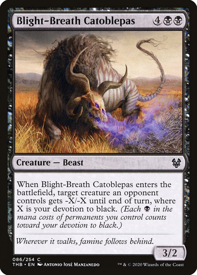 Blight-Breath Catoblepas [Theros Beyond Death] | Card Merchant Takapuna