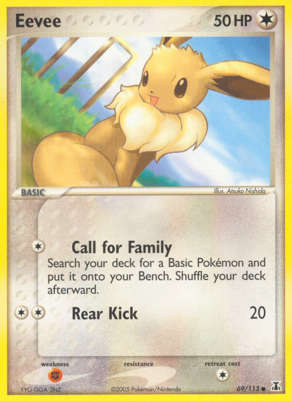 Eevee (69/113) [EX: Delta Species] | Card Merchant Takapuna