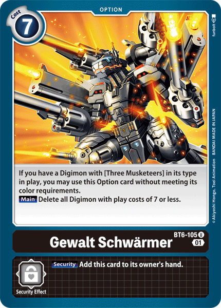 Gewalt Schwarmer [BT6-105] [Double Diamond] | Card Merchant Takapuna