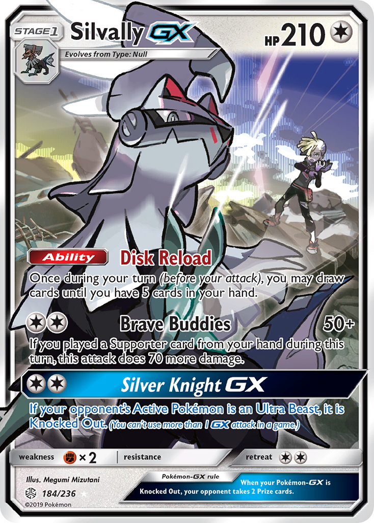 Silvally GX (184/236) [Sun & Moon: Cosmic Eclipse] | Card Merchant Takapuna