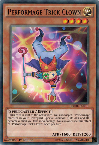 Performage Trick Clown [CORE-EN018] Common | Card Merchant Takapuna