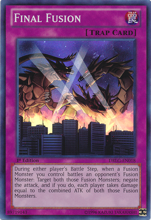 Final Fusion [DRLG-EN018] Super Rare | Card Merchant Takapuna