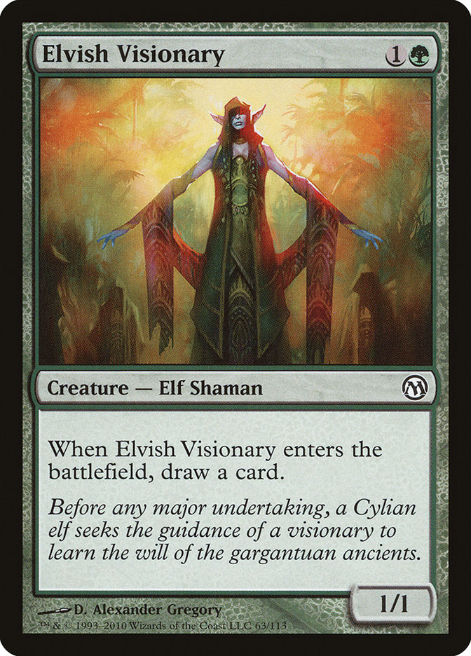 Elvish Visionary [Duels of the Planeswalkers] | Card Merchant Takapuna