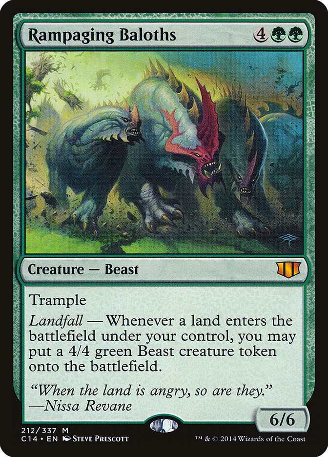 Rampaging Baloths [Commander 2014] | Card Merchant Takapuna