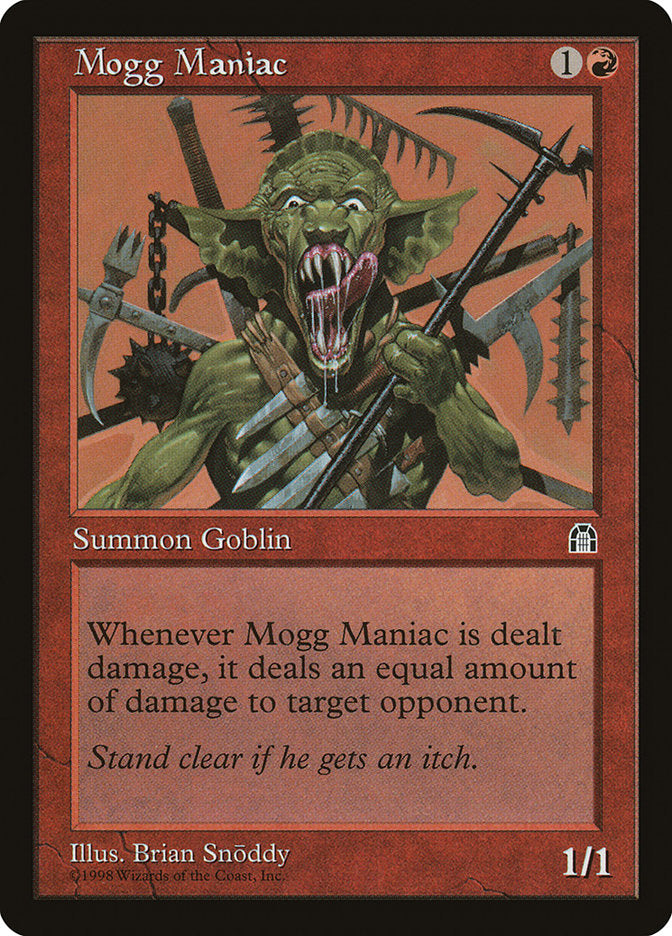 Mogg Maniac [Stronghold] | Card Merchant Takapuna