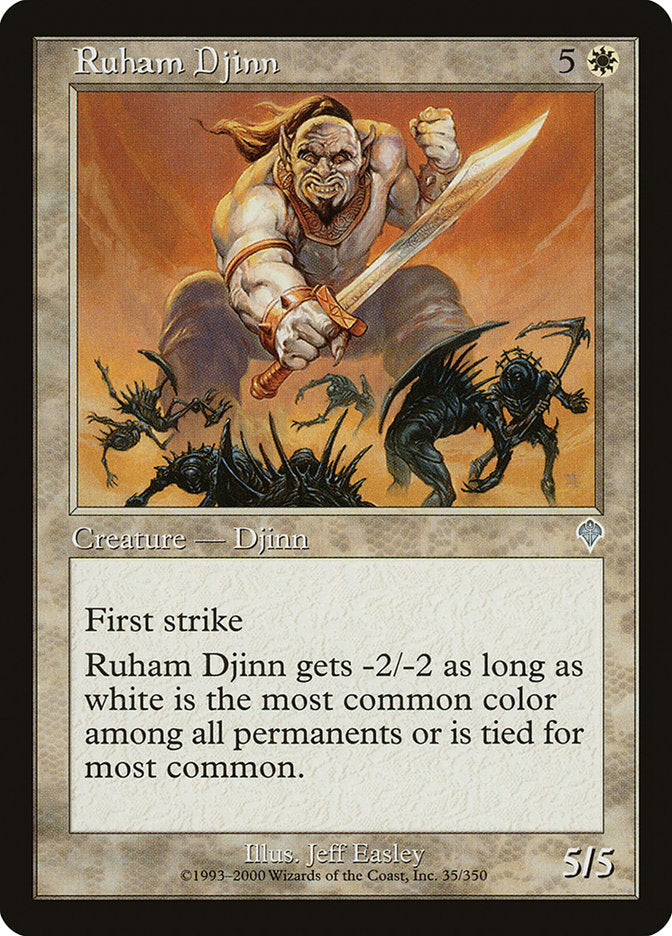 Ruham Djinn [Invasion] | Card Merchant Takapuna