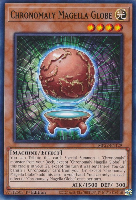 Chronomaly Magella Globe [MP22-EN129] Common | Card Merchant Takapuna