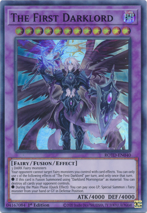 The First Darklord [ROTD-EN040] Super Rare | Card Merchant Takapuna