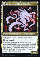 The Kami War // O-Kagachi Made Manifest [Kamigawa: Neon Dynasty Prerelease Promos] | Card Merchant Takapuna