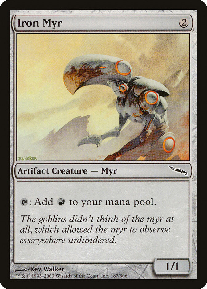 Iron Myr [Mirrodin] | Card Merchant Takapuna