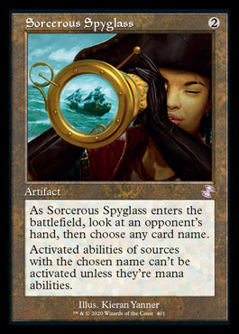 Sorcerous Spyglass (Timeshifted) [Time Spiral Remastered] | Card Merchant Takapuna