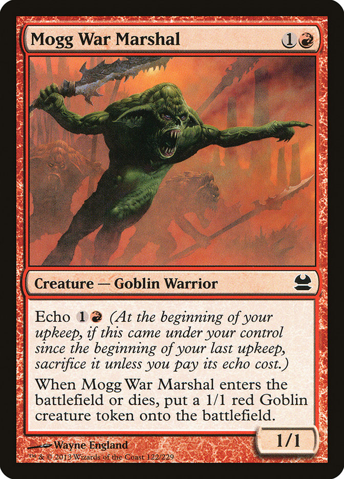 Mogg War Marshal [Modern Masters] | Card Merchant Takapuna