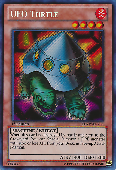 UFO Turtle [LCYW-EN233] Secret Rare | Card Merchant Takapuna