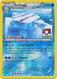 Avalugg (31/106) (League Promo 3rd Place) [XY: Flashfire] | Card Merchant Takapuna