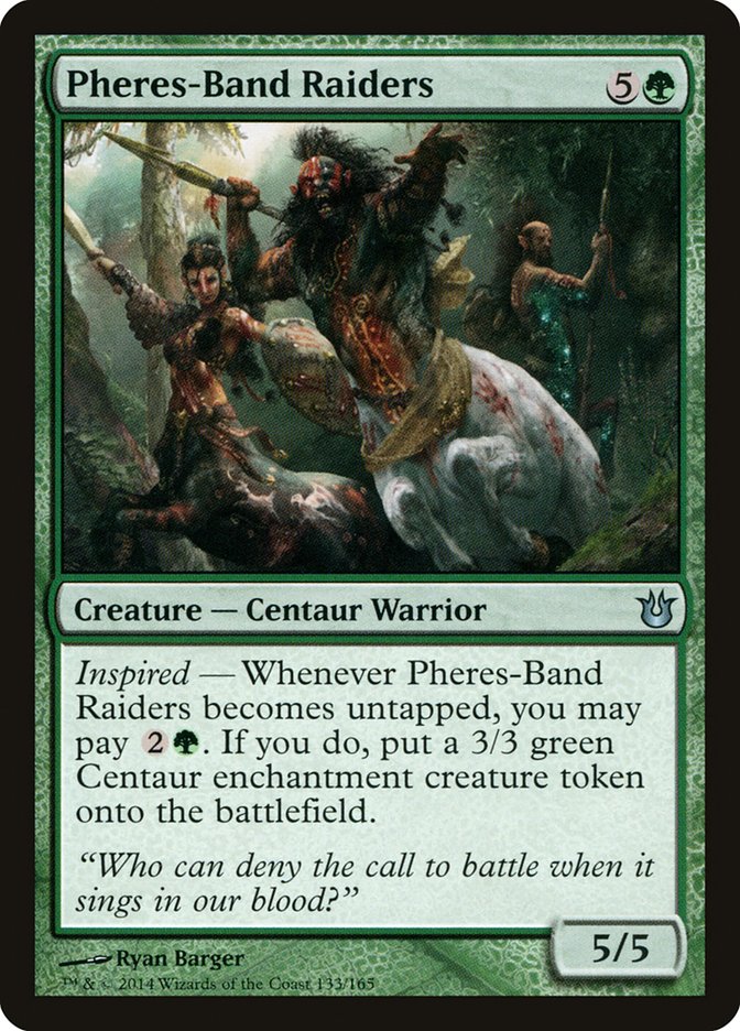 Pheres-Band Raiders [Born of the Gods] | Card Merchant Takapuna