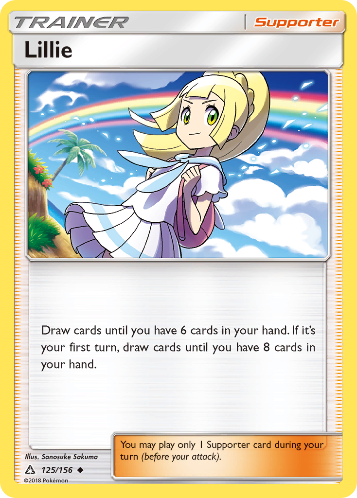 Lillie (125/156) [Sun & Moon: Ultra Prism] | Card Merchant Takapuna