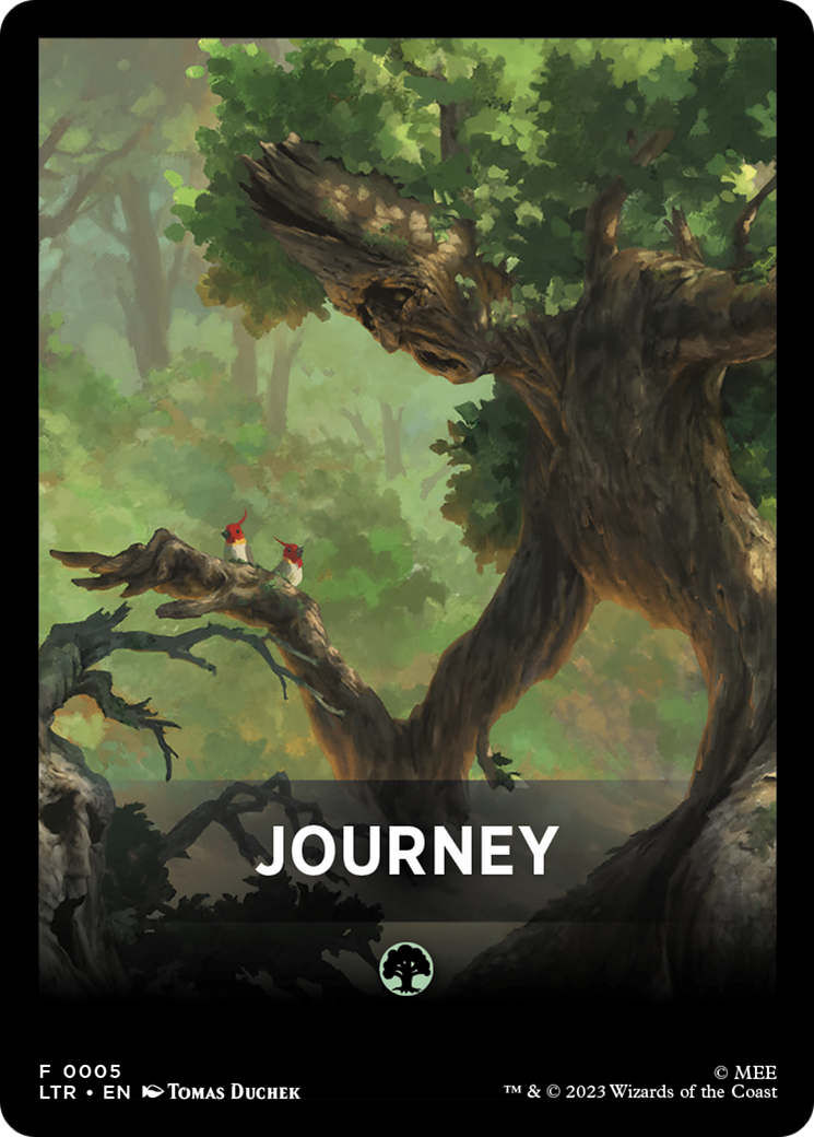 Journey Theme Card [The Lord of the Rings: Tales of Middle-Earth Tokens] | Card Merchant Takapuna