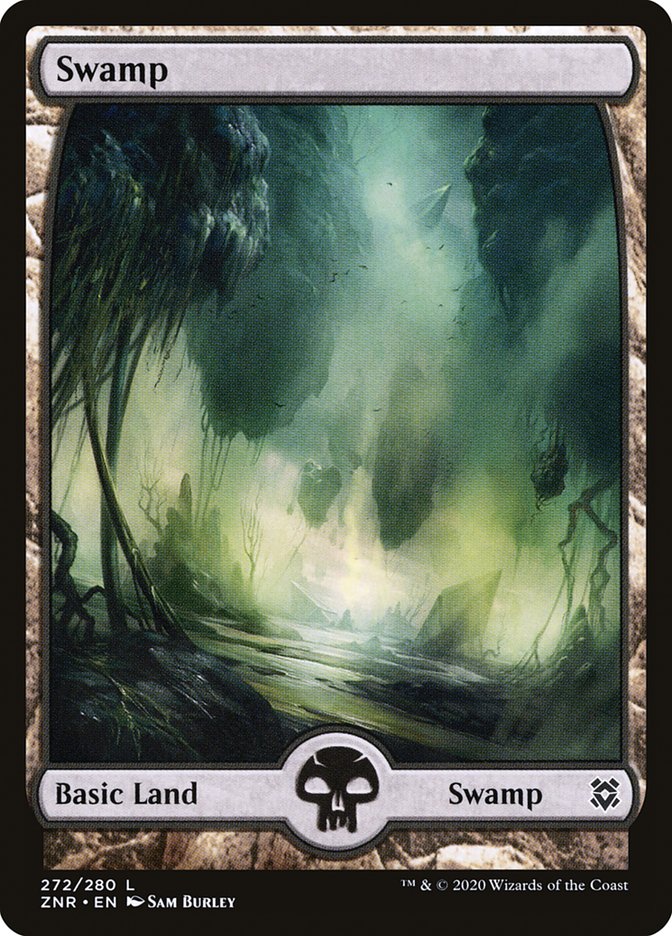 Swamp (272) [Zendikar Rising] | Card Merchant Takapuna