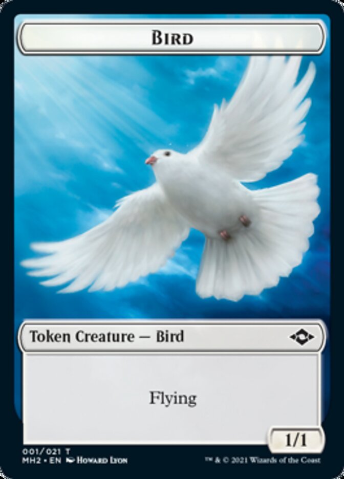 Bird // Clue (15) Double-Sided Token [Modern Horizons 2 Tokens] | Card Merchant Takapuna