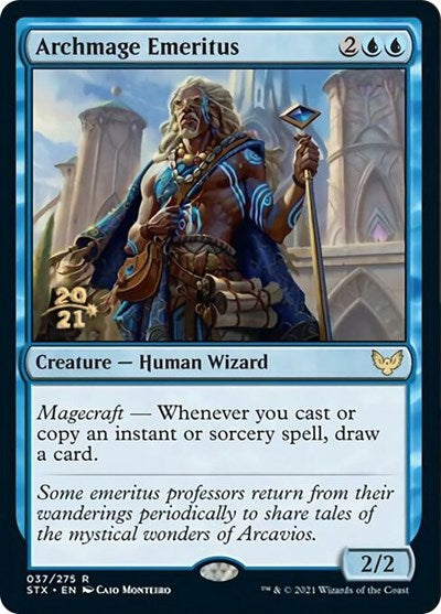 Archmage Emeritus [Strixhaven: School of Mages Prerelease Promos] | Card Merchant Takapuna