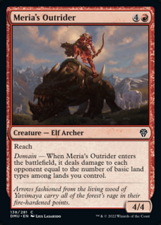 Meria's Outrider [Dominaria United] | Card Merchant Takapuna