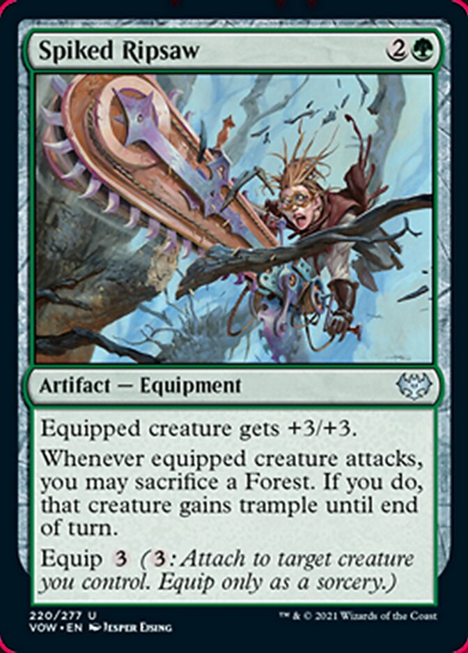 Spiked Ripsaw [Innistrad: Crimson Vow] | Card Merchant Takapuna