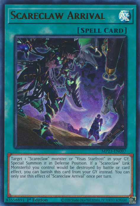 Scareclaw Arrival [MP23-EN097] Ultra Rare | Card Merchant Takapuna