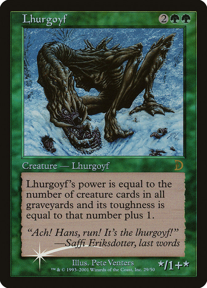 Lhurgoyf [Deckmasters] | Card Merchant Takapuna