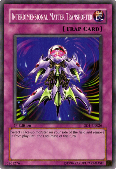 Interdimensional Matter Transporter [SD1-EN026] Common | Card Merchant Takapuna