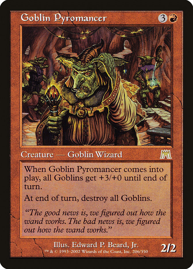 Goblin Pyromancer [Onslaught] | Card Merchant Takapuna