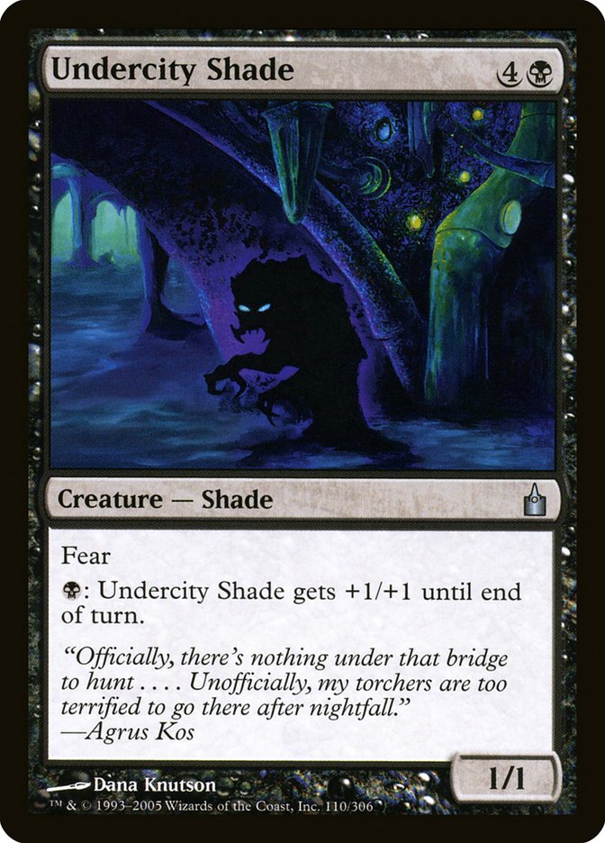 Undercity Shade [Ravnica: City of Guilds] | Card Merchant Takapuna