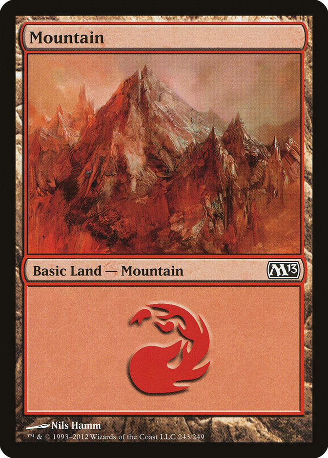 Mountain (243) [Magic 2013] | Card Merchant Takapuna