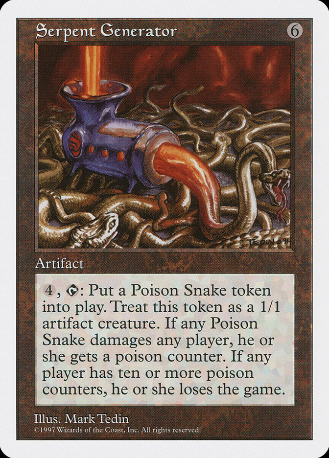 Serpent Generator [Fifth Edition] | Card Merchant Takapuna