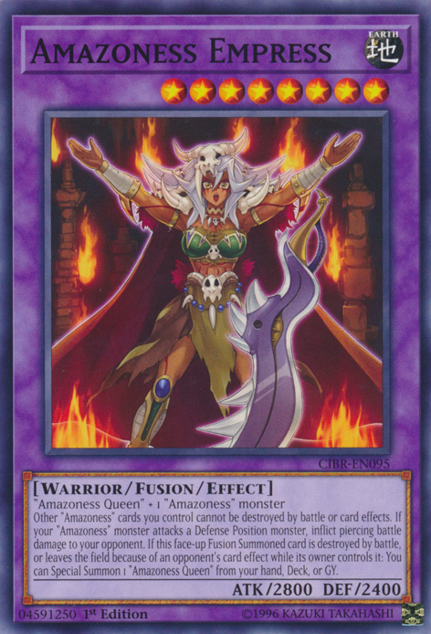 Amazoness Empress [CIBR-EN095] Common | Card Merchant Takapuna