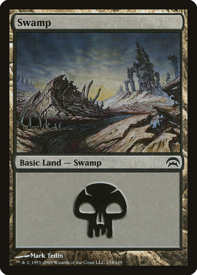 Swamp (154) [Planechase] | Card Merchant Takapuna