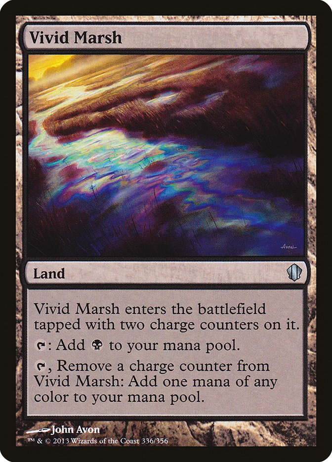 Vivid Marsh [Commander 2013] | Card Merchant Takapuna