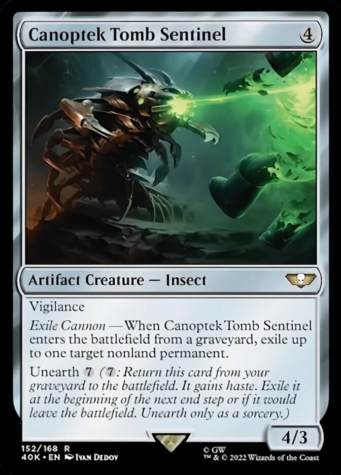 Canoptek Tomb Sentinel [Warhammer 40,000] | Card Merchant Takapuna