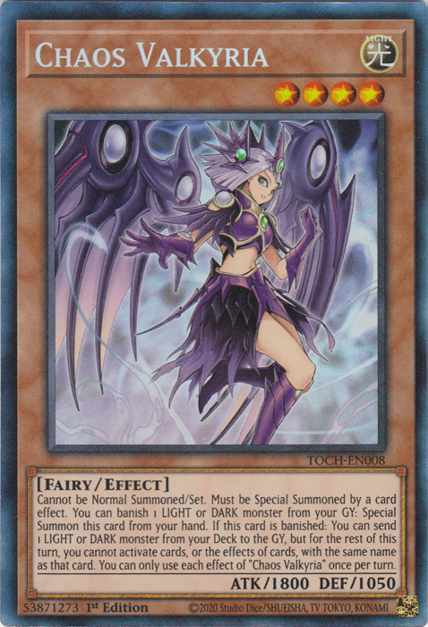 Chaos Valkyria [TOCH-EN008] Collector's Rare | Card Merchant Takapuna