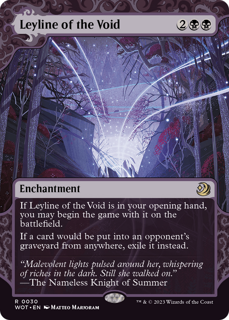 Leyline of the Void [Wilds of Eldraine: Enchanting Tales] | Card Merchant Takapuna