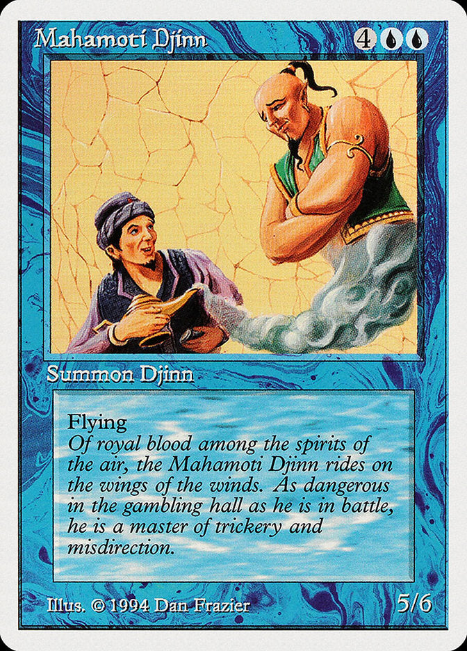 Mahamoti Djinn [Summer Magic / Edgar] | Card Merchant Takapuna